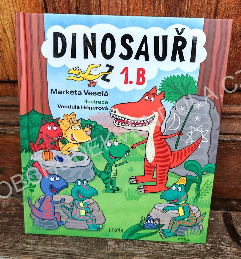 Knížka - Dinosauři z 1.B
