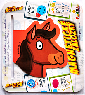 Magnetická záložka - koník