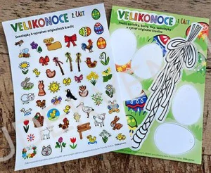 Samolepky Velikonoce