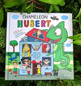 Knížka - Chameleon Hubert