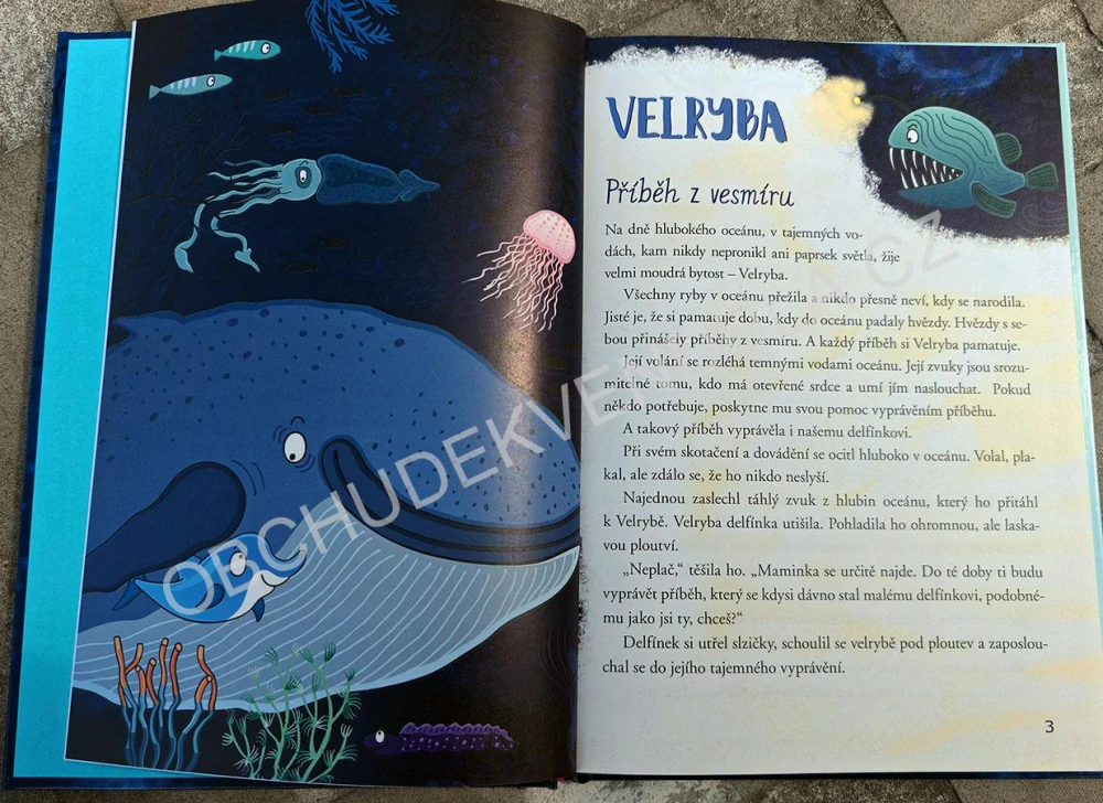 Knížka - O moudré velrybě a další pohádky