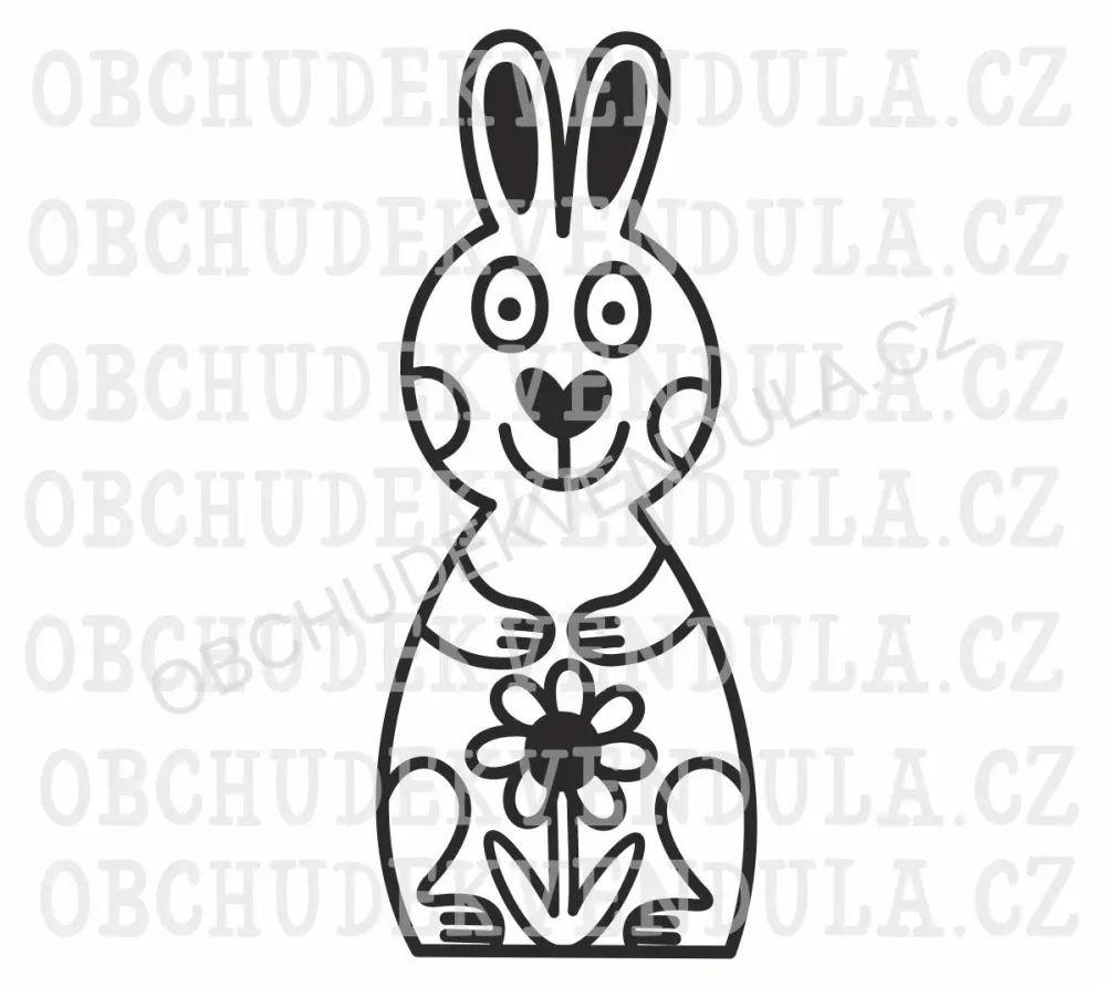Vykrajovátko - Zajíček