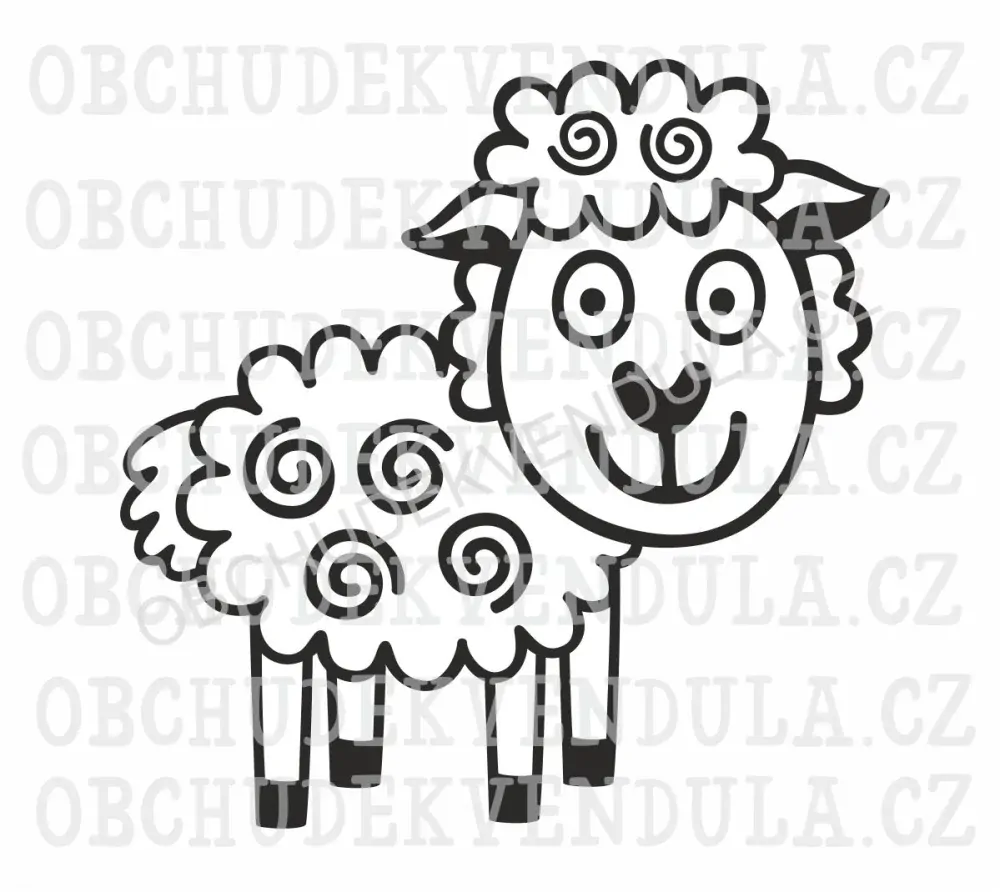 Vykrajovátko - Ovečka