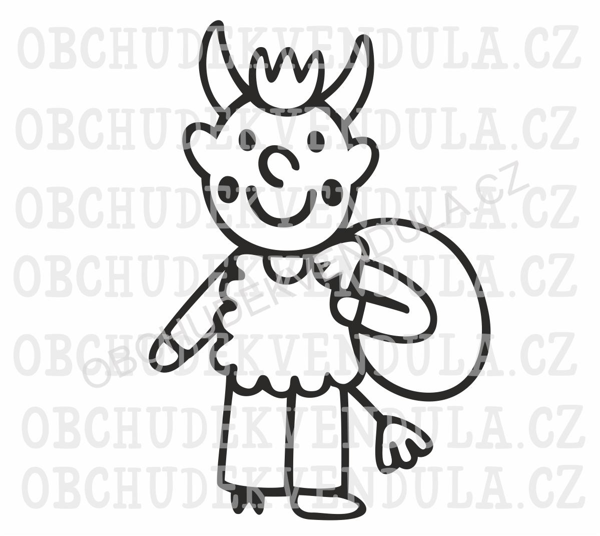 Vykrajovátko - Čert