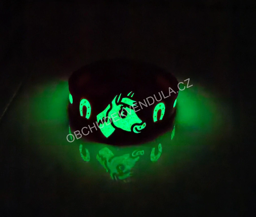 Svítící náramek - Koník