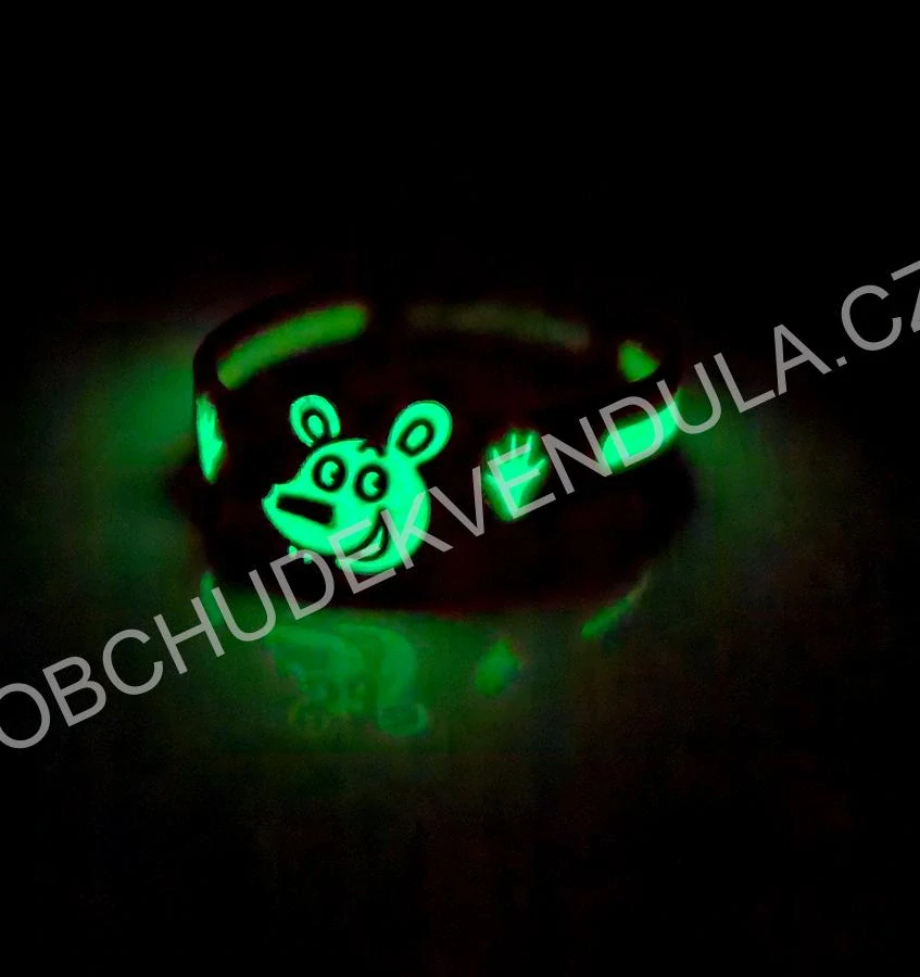 Svítící náramek - Myška