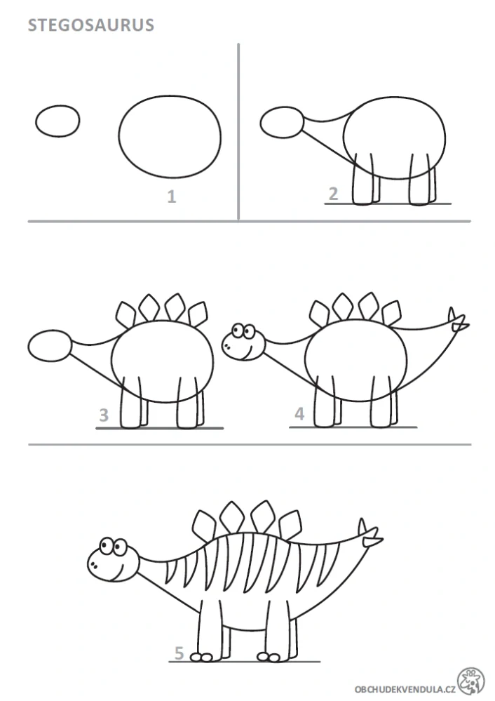 Pepa kreslí dinosaury - elektronická verze PDF