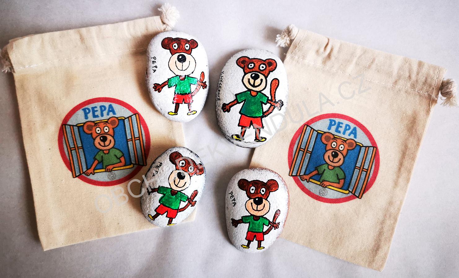 Komunikační kamínek Pepa