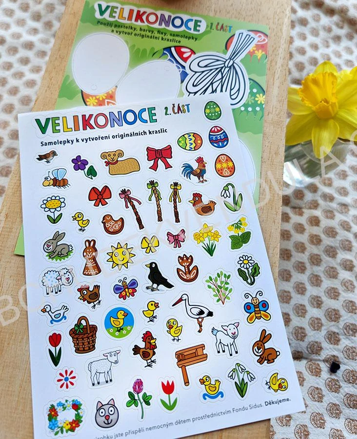 Samolepky Velikonoce