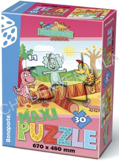 MIX - Maxi puzzle prehistoric Junior II. 30 dílků