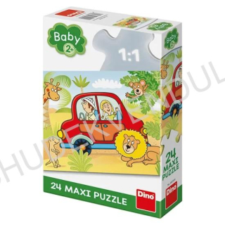 MIX - Puzzle Safari 24 dílků